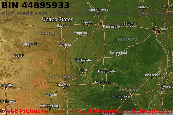 44895933 VISA credit United States US BIN List