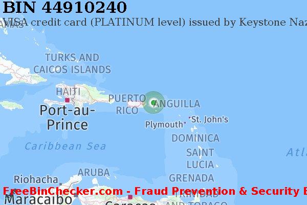 44910240 VISA credit Virgin Islands (U.S.) VI BIN List