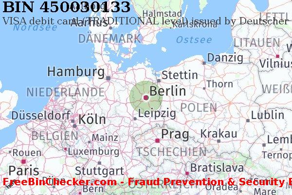 450030133 VISA debit Germany DE BIN-Liste