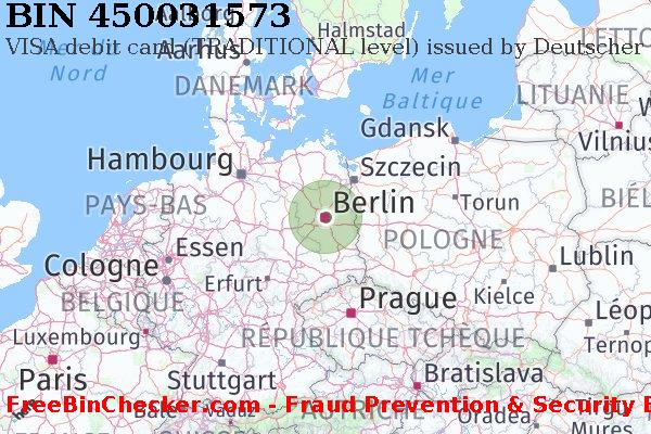 450031573 VISA debit Germany DE BIN Liste 