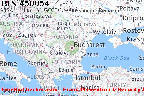 450054 VISA credit Romania RO BIN List