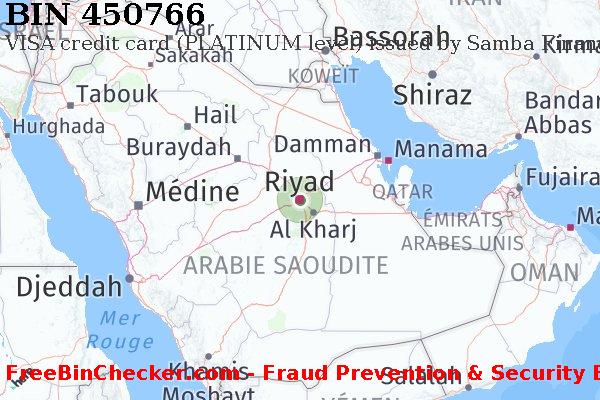 450766 VISA credit Saudi Arabia SA BIN Liste 