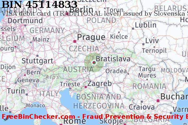 45114833 VISA debit Slovakia (Slovak Republic) SK BIN List
