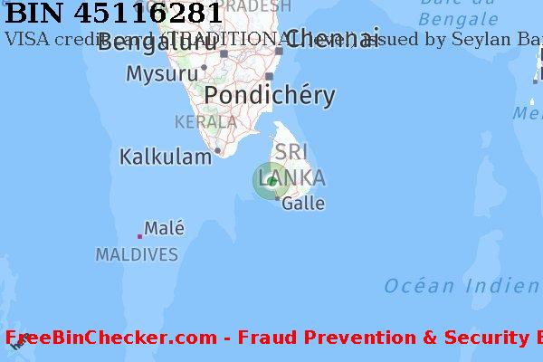 45116281 VISA credit Sri Lanka LK BIN Liste 
