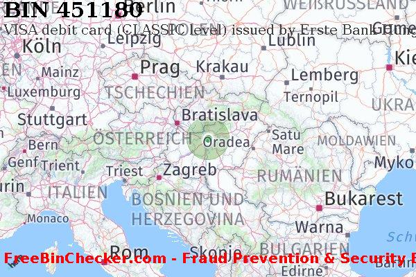 451180 VISA debit Hungary HU BIN-Liste