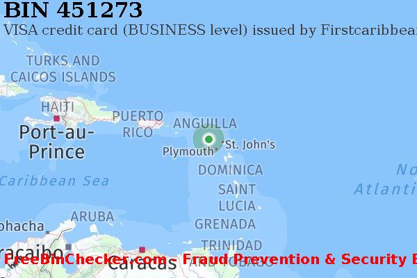 451273 VISA credit Saint Kitts and Nevis KN BINリスト