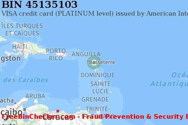 45135103 VISA credit Antigua and Barbuda AG BIN Liste 
