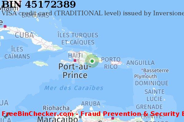 45172389 VISA credit Dominican Republic DO BIN Liste 