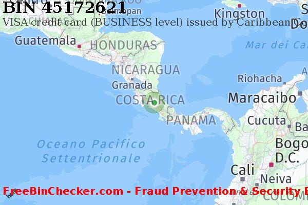 45172621 VISA credit Costa Rica CR Lista BIN