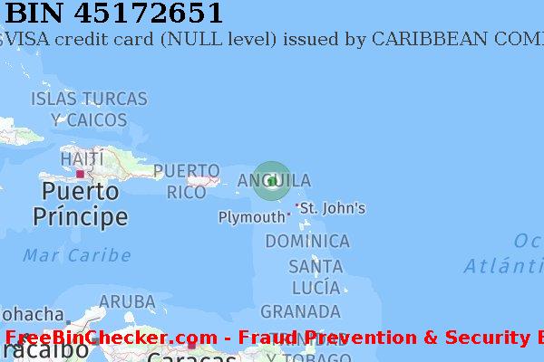 45172651 VISA credit Anguilla AI Lista de BIN