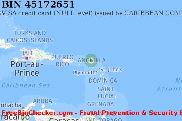 45172651 VISA credit Anguilla AI Lista de BIN