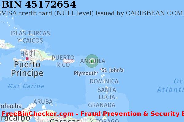45172654 VISA credit Anguilla AI Lista de BIN