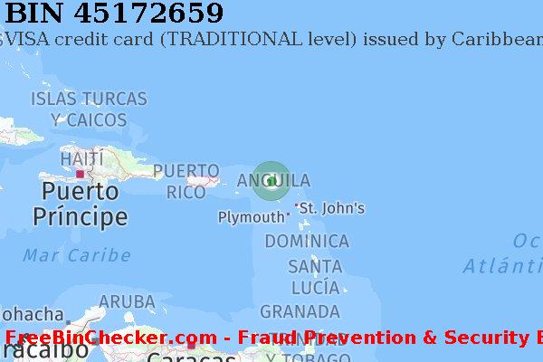45172659 VISA credit Anguilla AI Lista de BIN