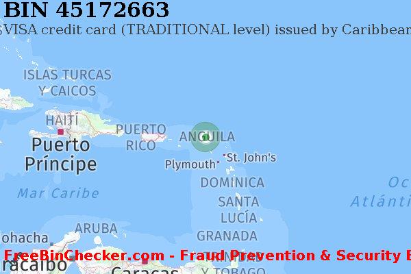 45172663 VISA credit Anguilla AI Lista de BIN