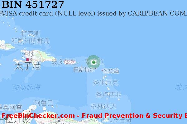 451727 VISA credit Anguilla AI BIN列表