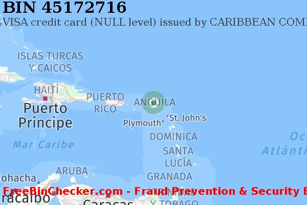 45172716 VISA credit Anguilla AI Lista de BIN