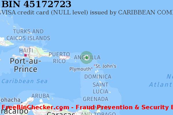 45172723 VISA credit Anguilla AI Lista de BIN