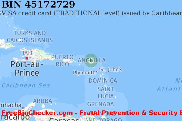 45172729 VISA credit Anguilla AI BIN Lijst