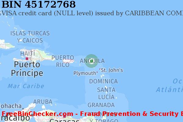 45172768 VISA credit Anguilla AI Lista de BIN