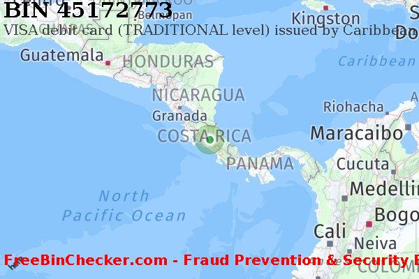 45172773 VISA debit Costa Rica CR BIN Lijst