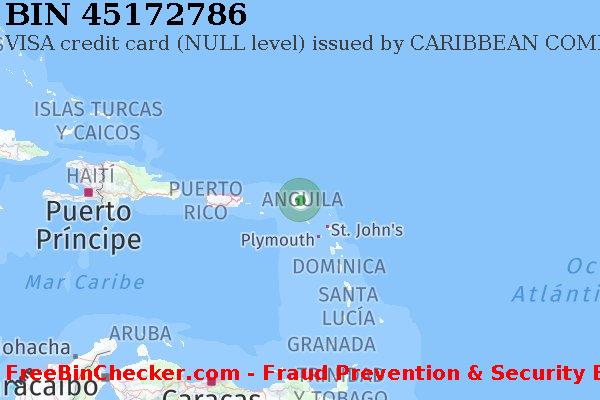 45172786 VISA credit Anguilla AI Lista de BIN