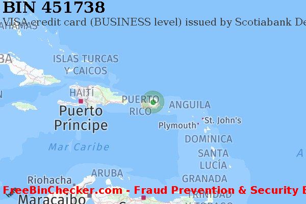 451738 VISA credit Puerto Rico PR Lista de BIN