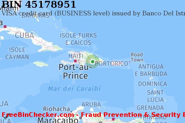 45178951 VISA credit Dominican Republic DO Lista BIN