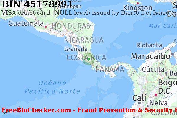 45178991 VISA credit Costa Rica CR Lista de BIN
