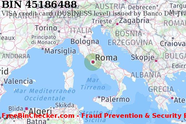 45186488 VISA credit Italy IT Lista BIN