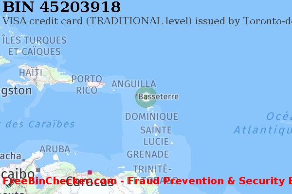 45203918 VISA credit Antigua and Barbuda AG BIN Liste 