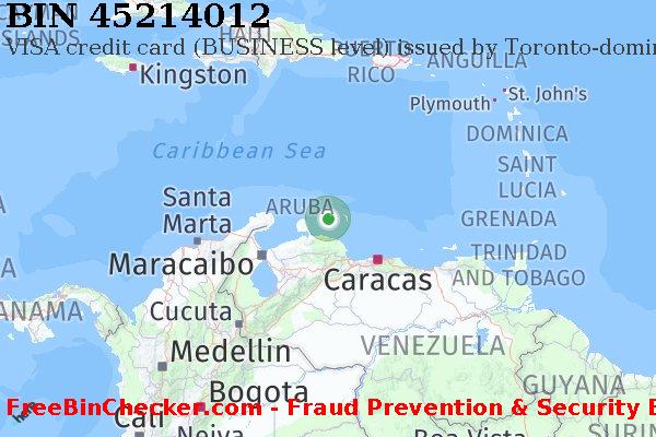 45214012 VISA credit Curaçao CW BIN List