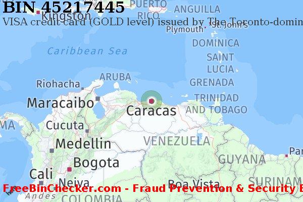 45217445 VISA credit Venezuela VE BIN List