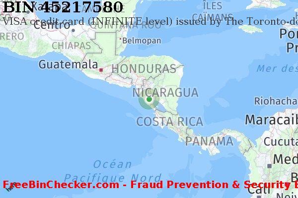 45217580 VISA credit Nicaragua NI BIN Liste 