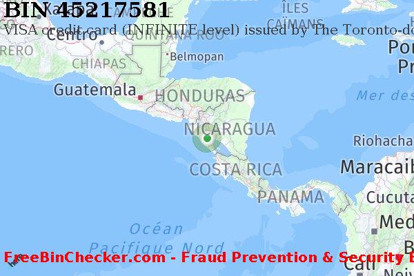 45217581 VISA credit Nicaragua NI BIN Liste 