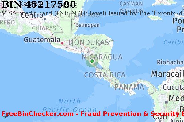 45217588 VISA credit Nicaragua NI BIN List
