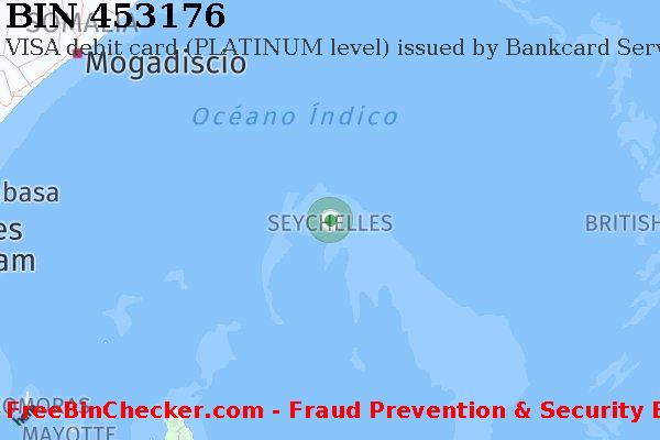 453176 VISA debit Seychelles SC Lista de BIN