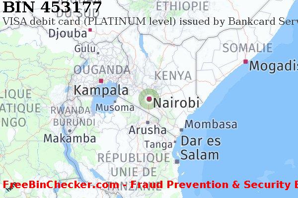 453177 VISA debit Kenya KE BIN Liste 