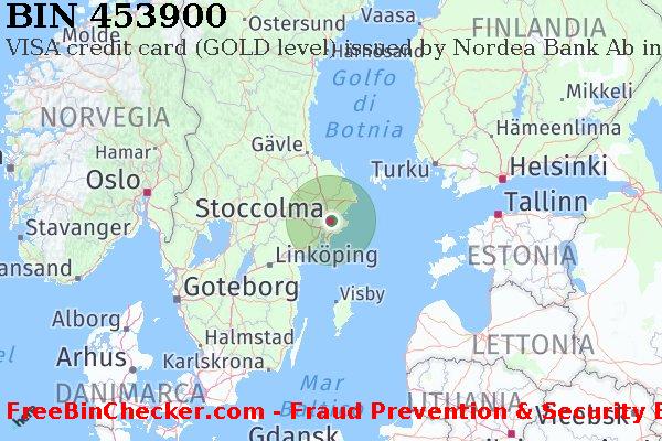 453900 VISA credit Sweden SE Lista BIN