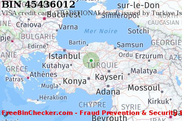 45436012 VISA credit Turkey TR BIN Liste 