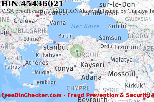 45436021 VISA credit Turkey TR BIN Liste 