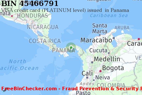 45466791 VISA credit Panama PA BIN List