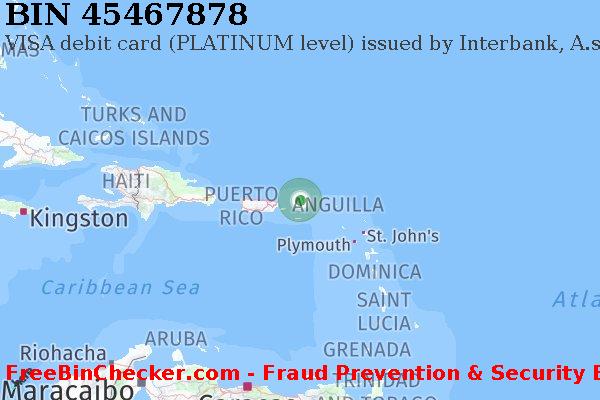 45467878 VISA debit Virgin Islands (British) VG BIN List