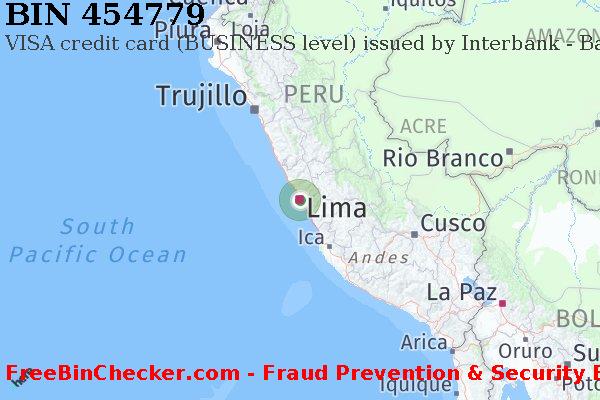 454779 VISA credit Peru PE BIN List