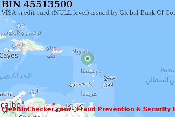 45513500 VISA credit Antigua and Barbuda AG قائمة BIN