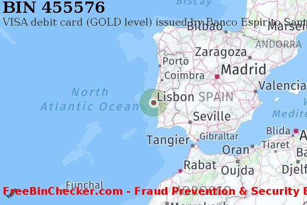 455576 VISA debit Portugal PT BIN List