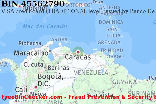 45562790 VISA credit Venezuela VE Lista BIN