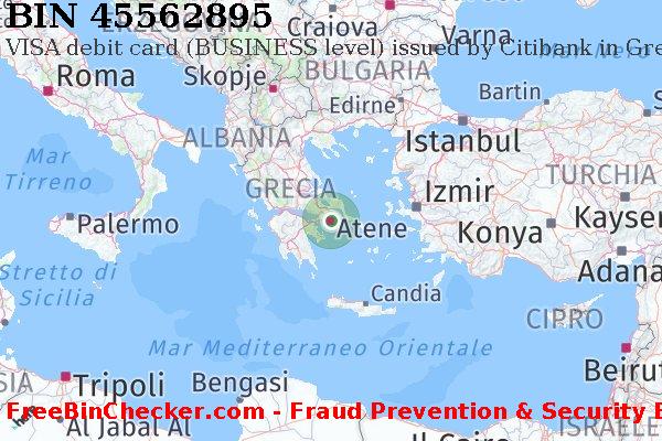 45562895 VISA debit Greece GR Lista BIN