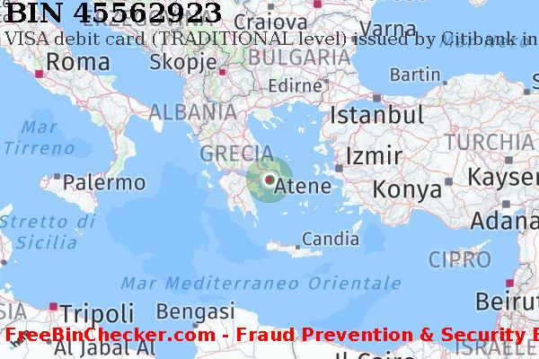 45562923 VISA debit Greece GR Lista BIN