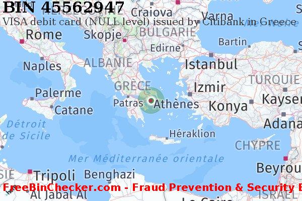 45562947 VISA debit Greece GR BIN Liste 