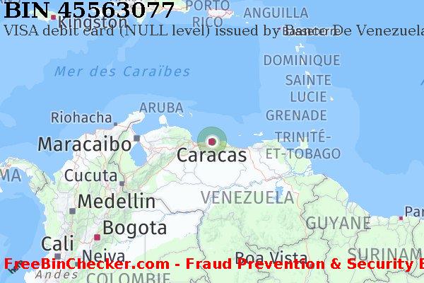 45563077 VISA debit Venezuela VE BIN Liste 